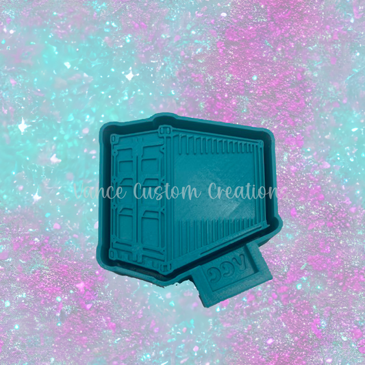 Shipping Container Freshie Mold