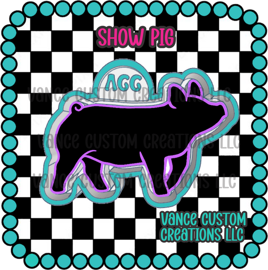 Show Pig Freshie Mold