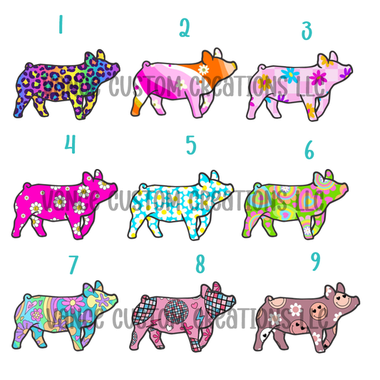 Show Pig Cardstock