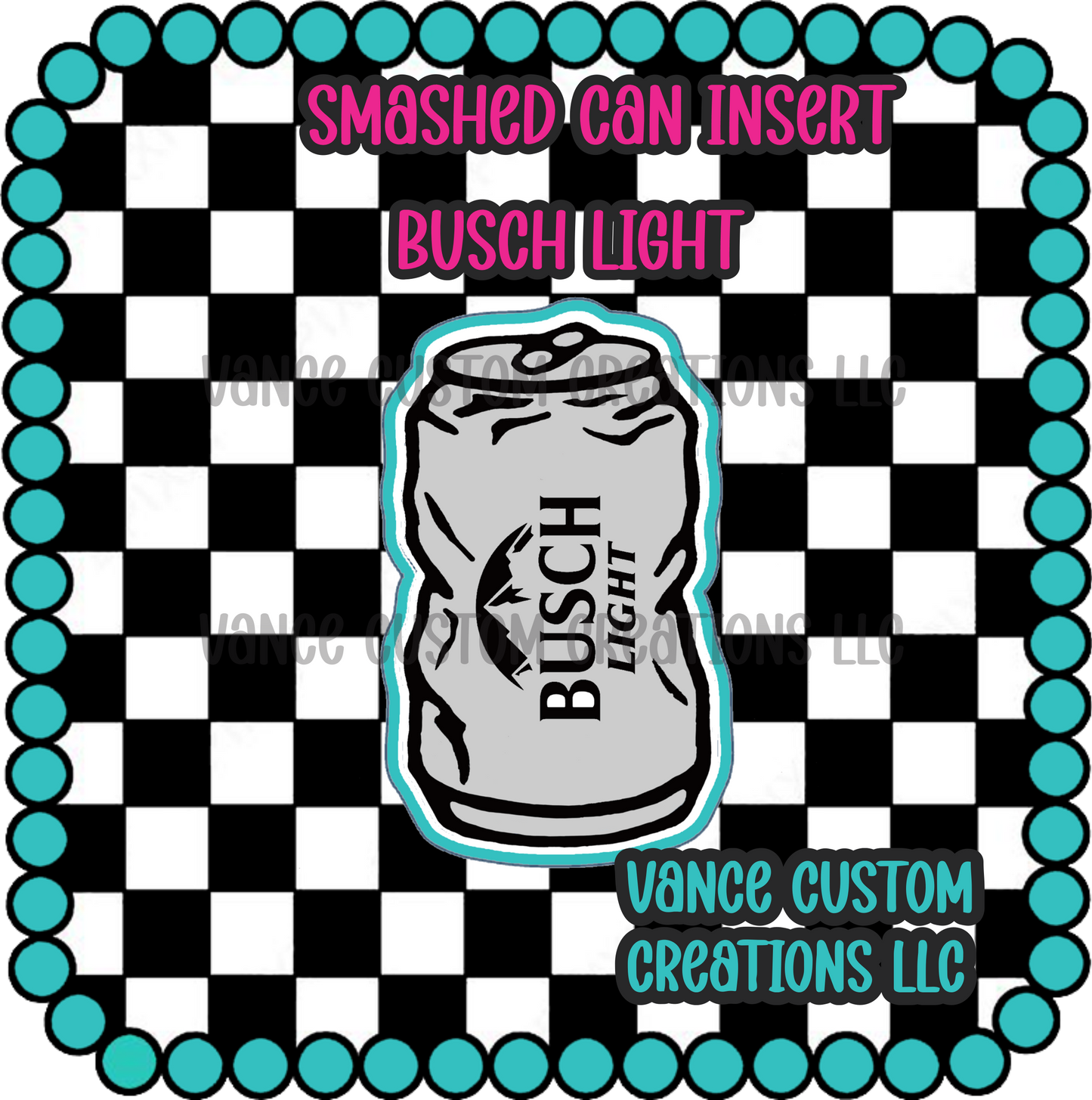 Smashed Can Freshie Mold Inserts