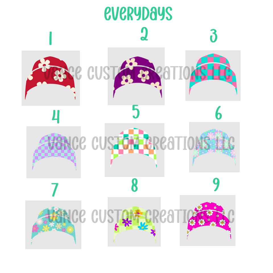 Smiley Face with Toboggan Freshie Mold Cardstock