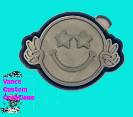 Smiley Face Peace Sign