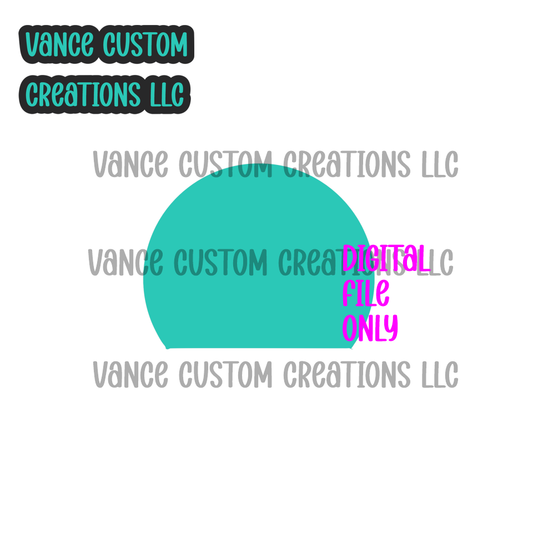 Snowglobe Cardstock SVG