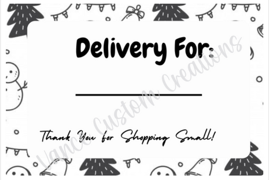 Snowman Delivery for