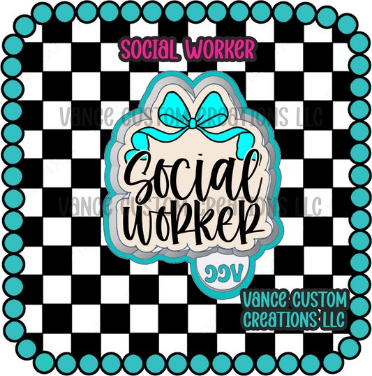 Social Worker Freshie Mold