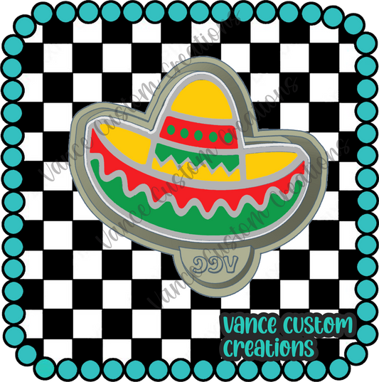 Sombrero Freshie Mold