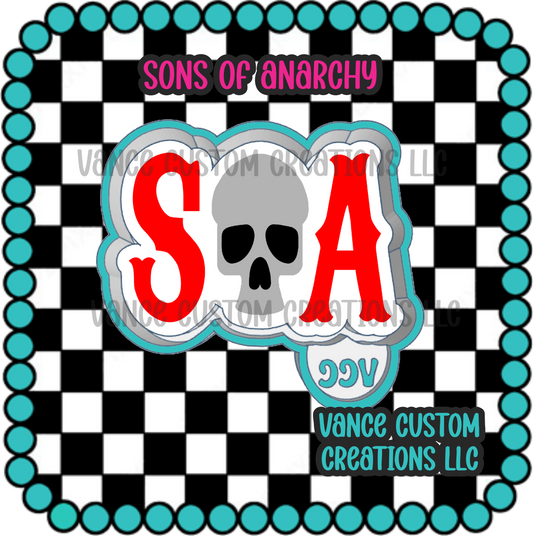 Sons of Anarchy Freshie Mold