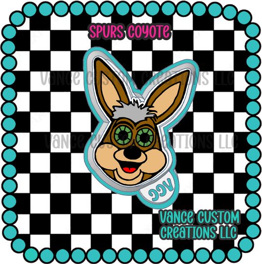 Spurs Coyote Freshie Mold
