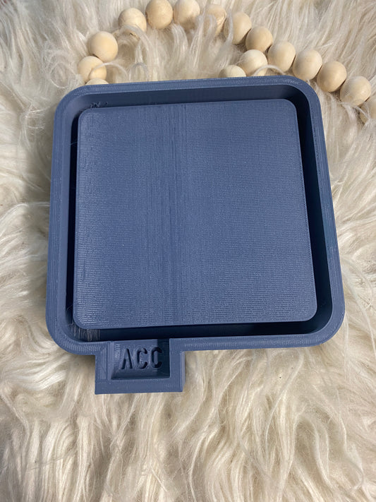 4" Square Freshie Mold