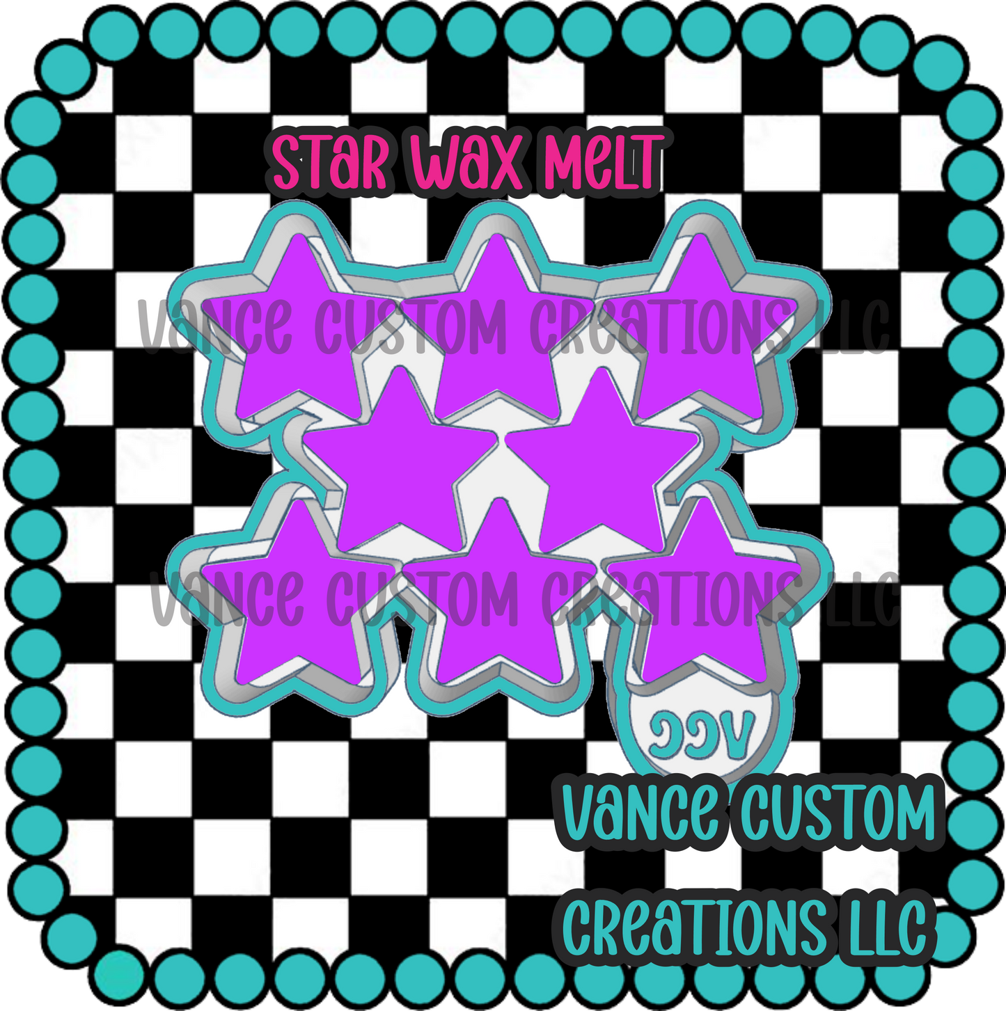 Star Wax Melt Mold