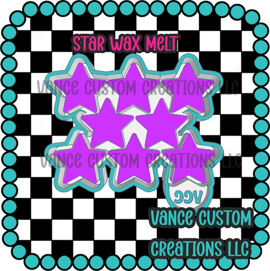 Star Wax Melt Mold