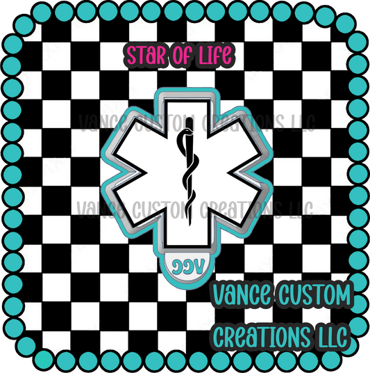 Star of Life Freshie Mold