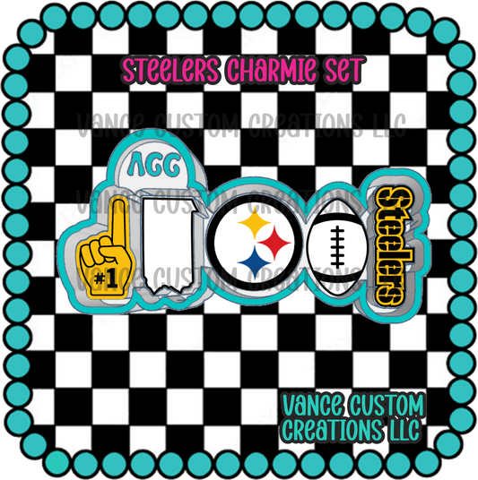 Steelers Charmie Set Mold