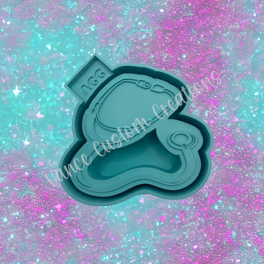 Stethoscope Freshie Mold