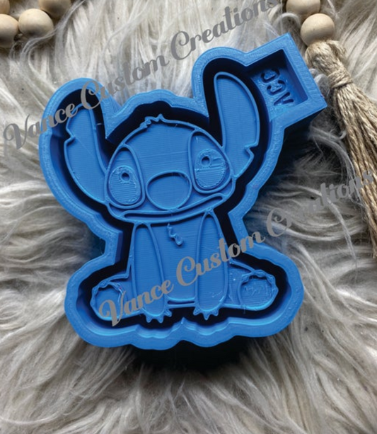 Stitch Freshie Mold