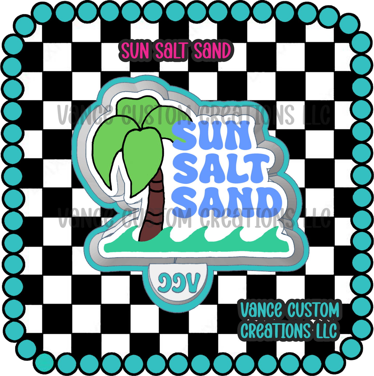 Sun Salt Sand Freshie Mold