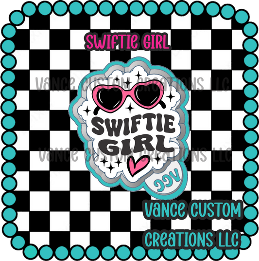 Swiftie Girl Freshie Mold