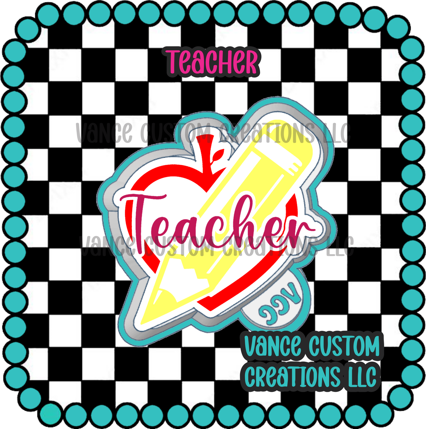 Teacher Freshie Mold
