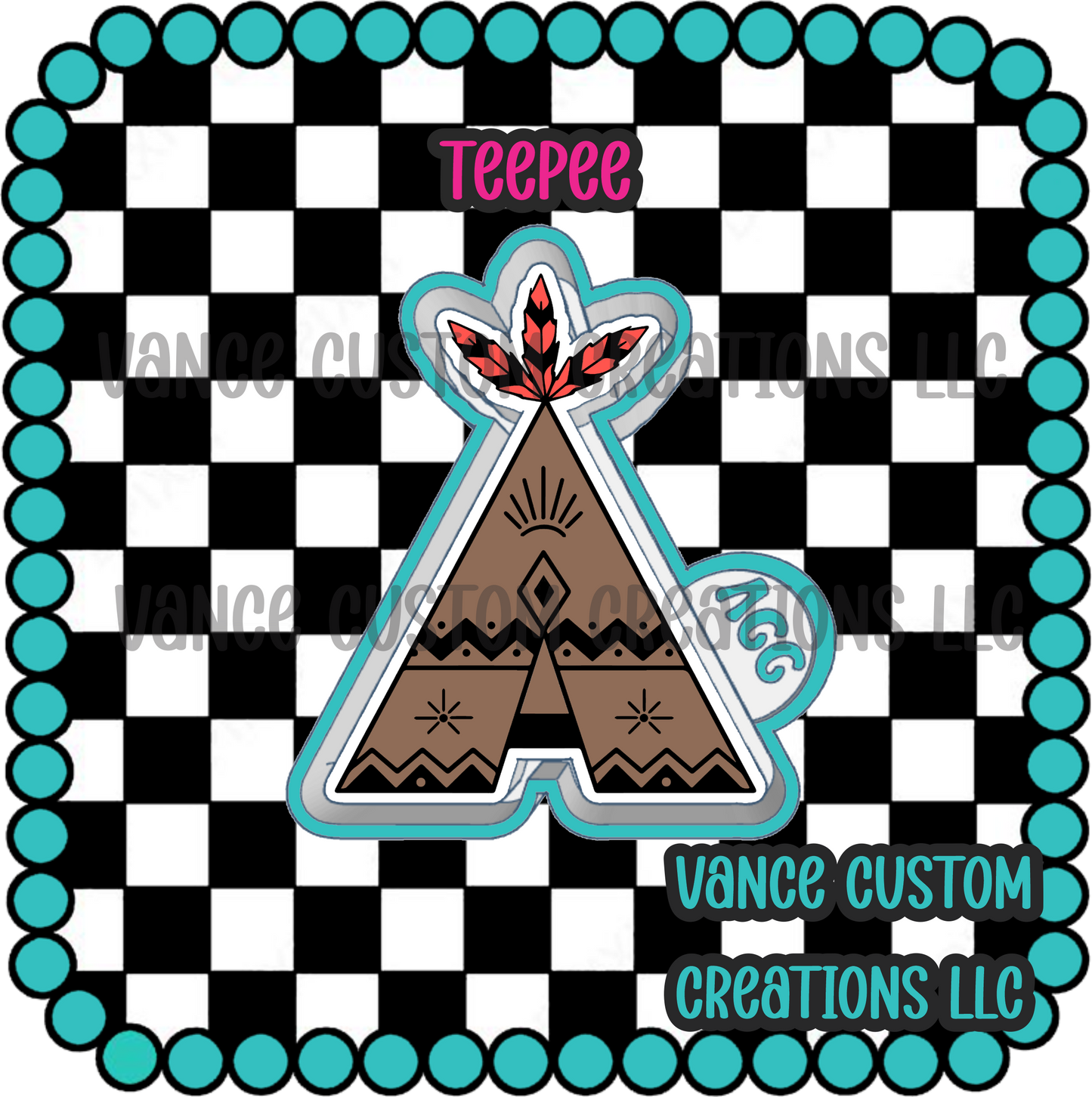 TeePee Freshie Mold