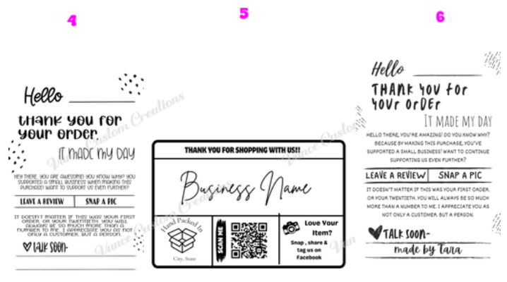 Thank You Labels