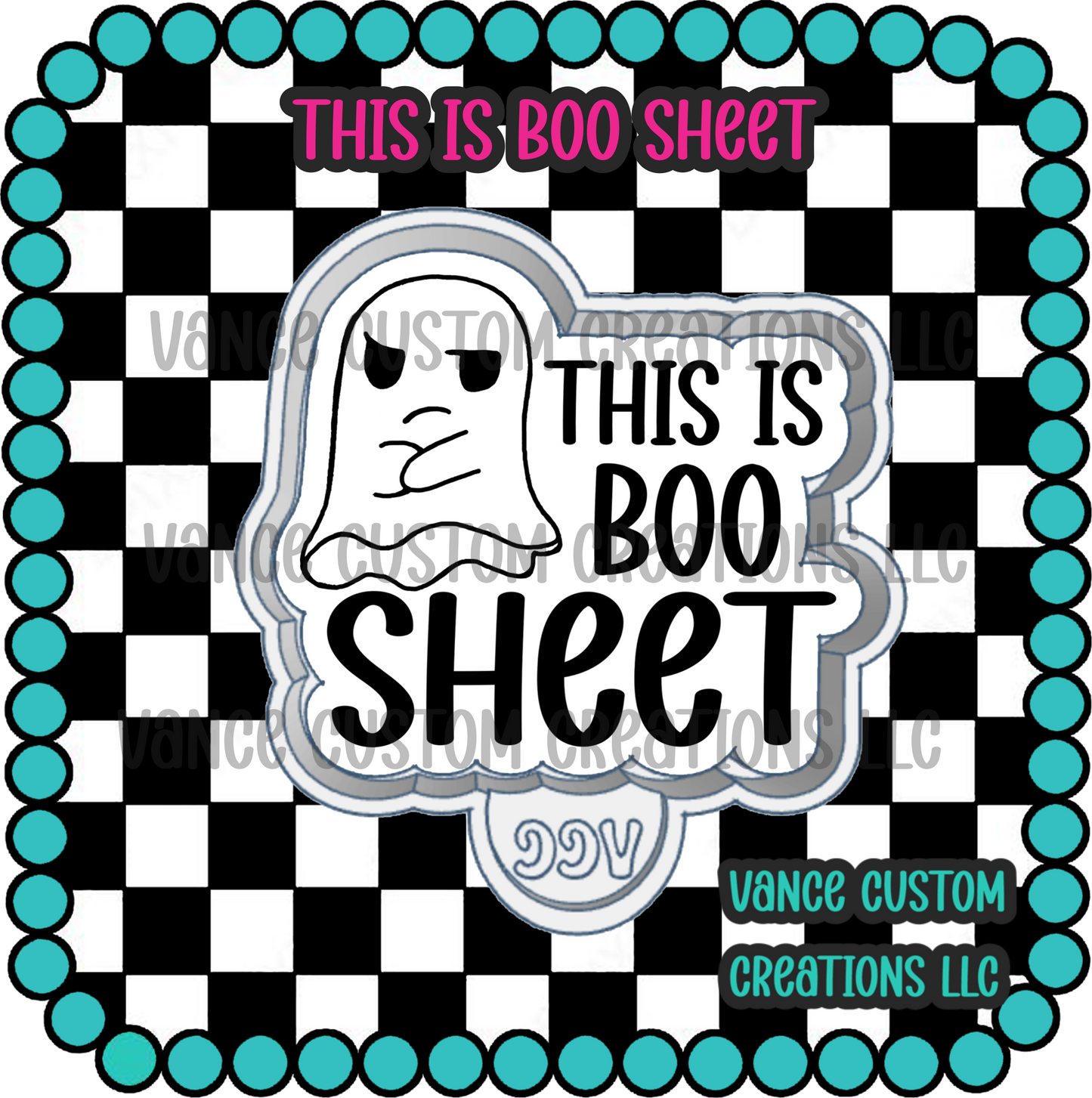 This Is Boo Sheets Freshie Mold