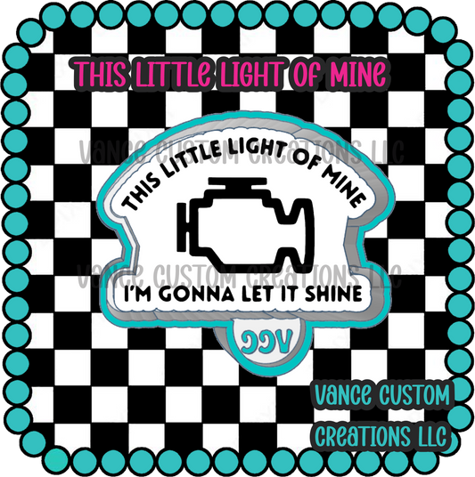 This Little Light Of Mine Freshie Mold