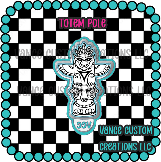 Totem Pole Freshie Mold