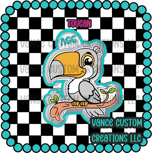 Toucan Freshie Mold
