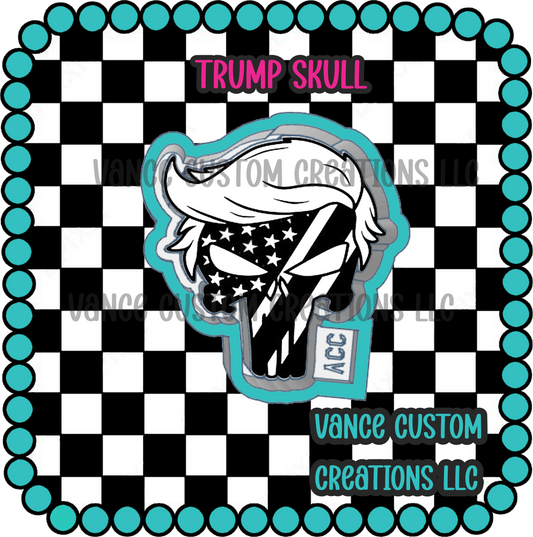 Trump Skull Freshie Mold