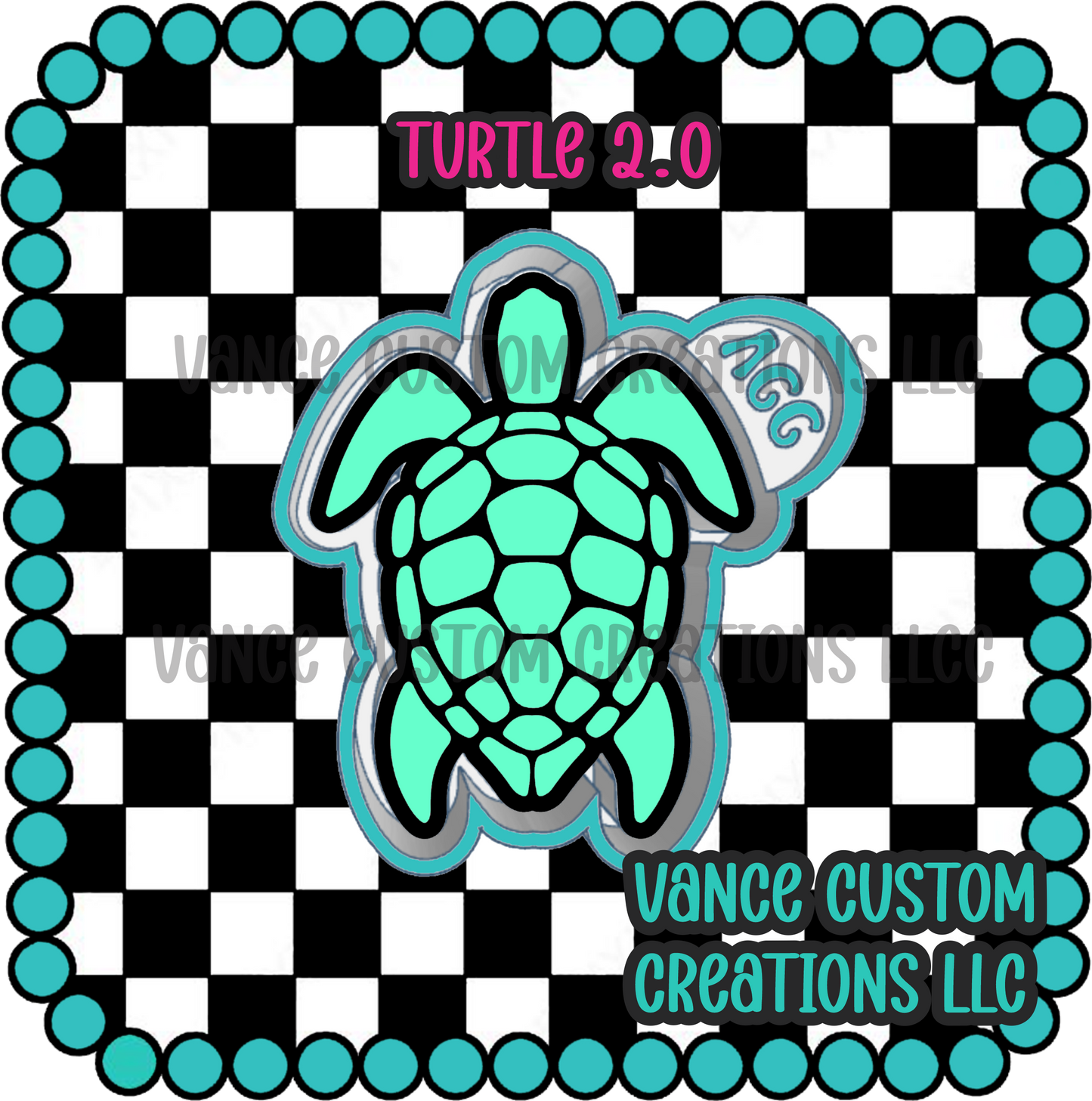 Turtle 2.0 Freshie Mold