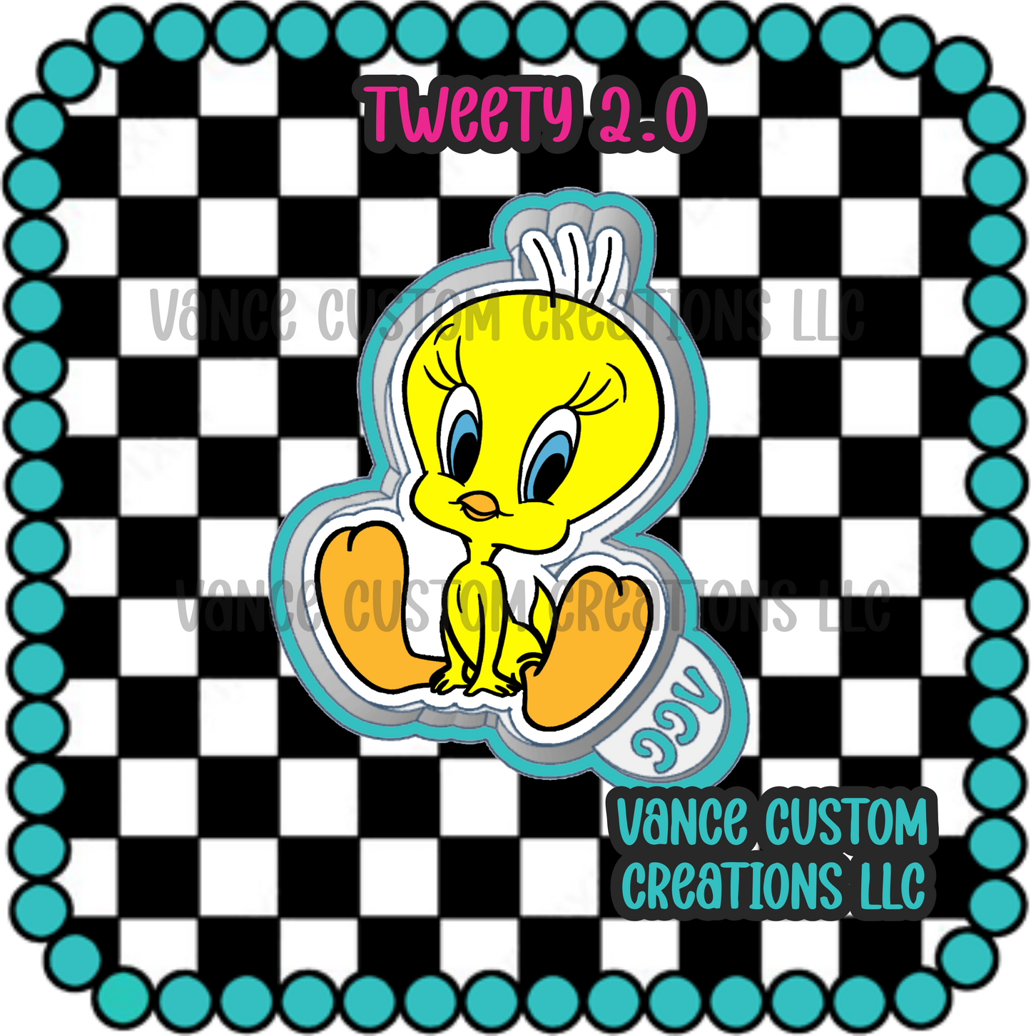 Tweety 2.0 Freshie Mold