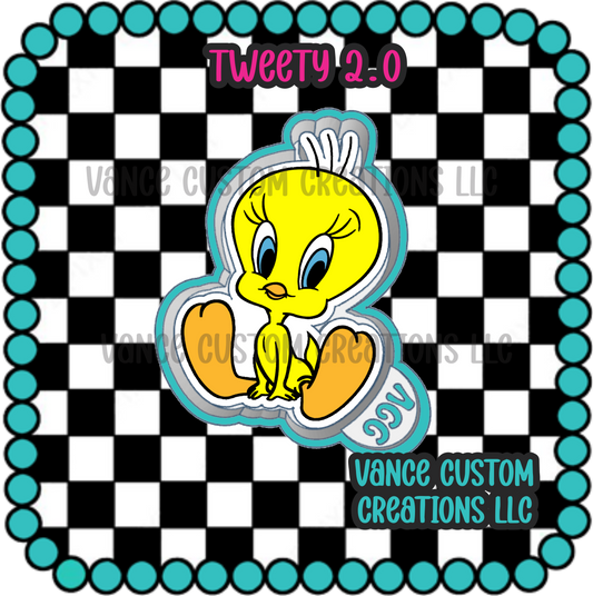 Tweety 2.0 Freshie Mold