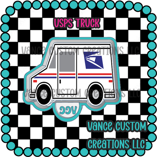 USPS Truck Freshie Mold