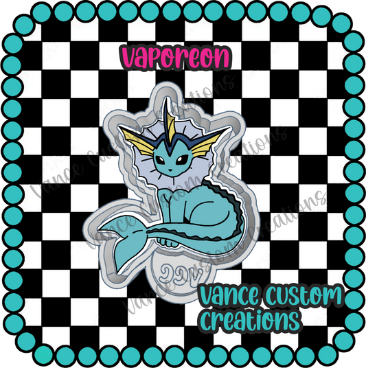 Vaporeon Freshie Mold