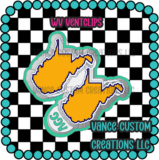 WV Ventclips Freshie Mold