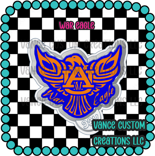 War Eagle Freshie Mold