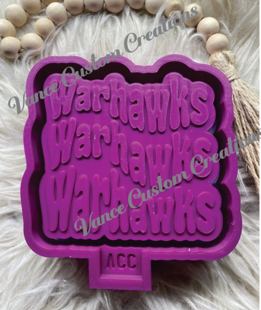 Warhawks Freshie Mold