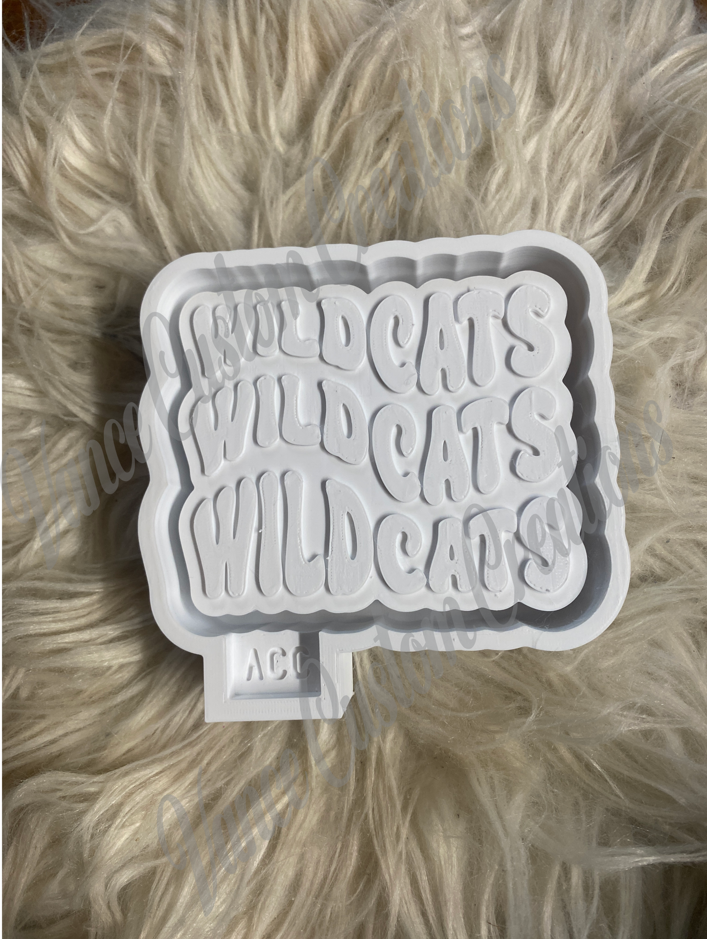 Wildcats Freshie Mold