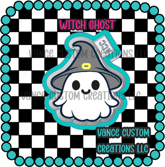 Ghost Witch Freshie Mold