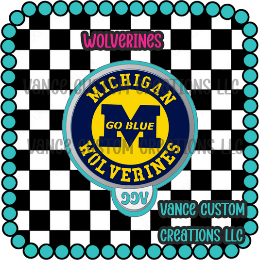 Wolverines Freshie Mold