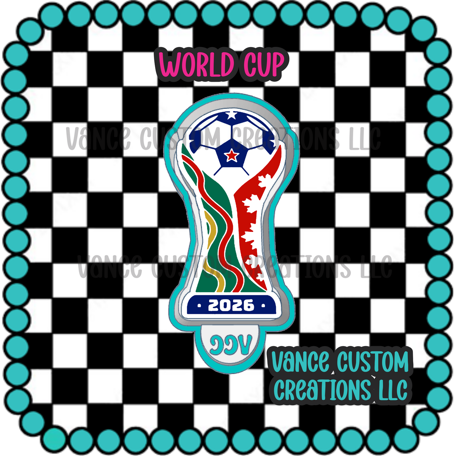 World Cup Freshie Mold