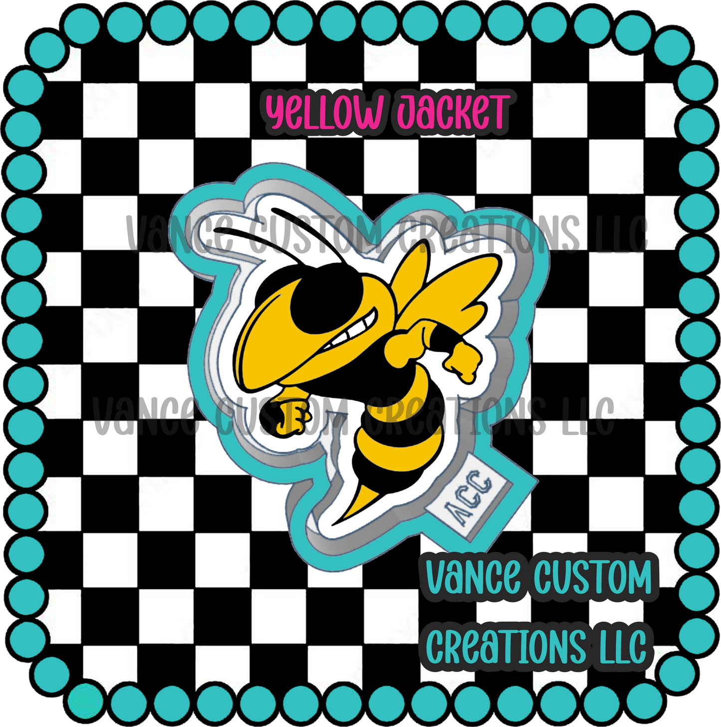 Yellow Jacket Freshie Mold