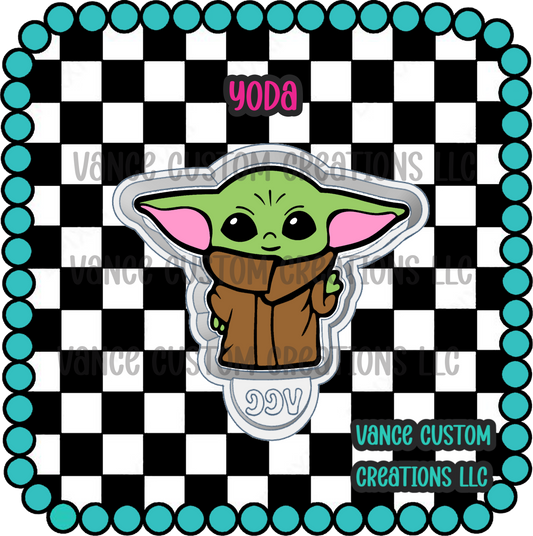 Yoda Freshie Mold