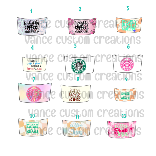 Coffee Cup Cardstock