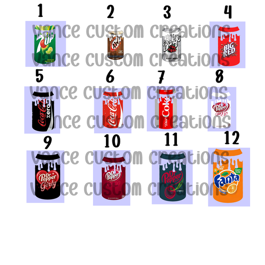 Dripping Can Cardstock-Soda