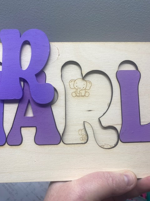 Personalized Wooden Name Puzzle