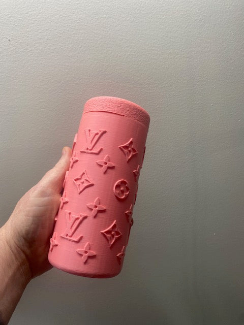 LV Inspired 12oz Can Koozie