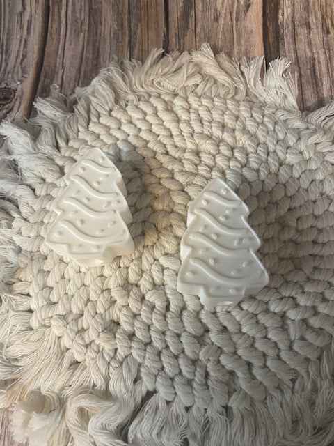 Christmas Tree Snack Cake Straw Topper