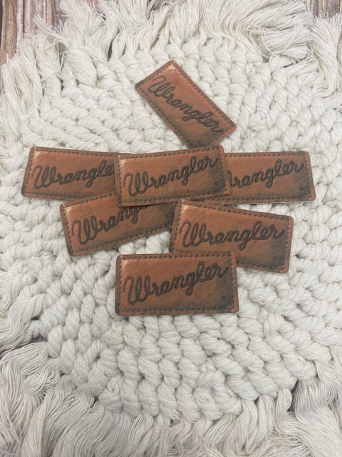 Wrangler Patch Cardstock-10Ct