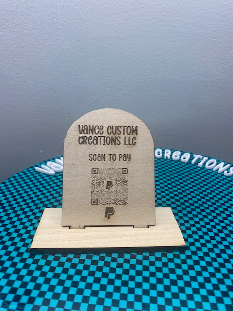Mini Scan To Pay Sign